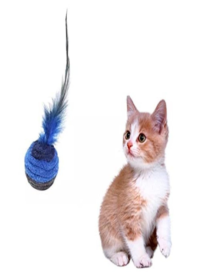 KUTKUT Interactive cat Dog pet Supplies Plus Rope Binding Play Durable Elf-Excited Training Attract Entertain cat Kitted Toy - Image 1